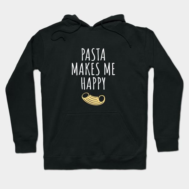 Pasta makes me happy Hoodie by LunaMay